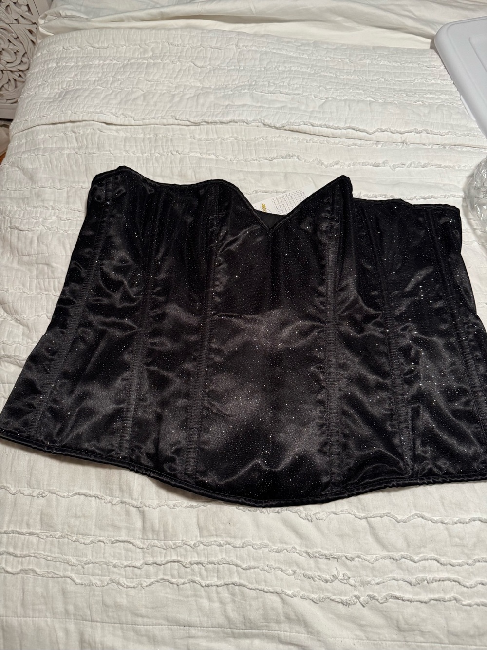 Daisy Black Bustier Corset Top - Women Skirt Category
